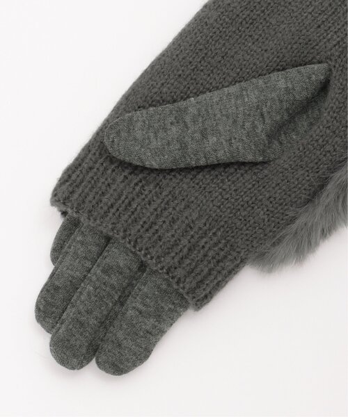 セール】3WAYファー＆ニットグローブ（手袋）｜ikka（イッカ）の