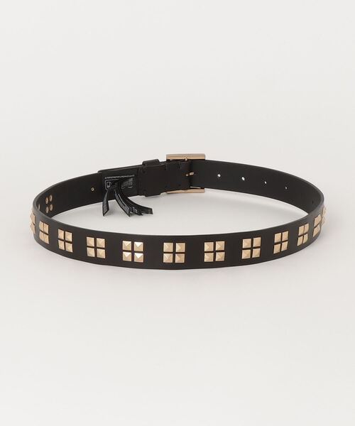 ALLSAINTS(オールセインツ)の「ALEXIA STUDDED LEATHER BELT | ALEXIA スタッズ レザー ベルト(ベルト・レディース・ブラック系その他・XS)」の5枚目の写真