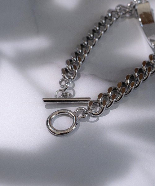 improves（インプローブス）の「プレート ターラントチェーン ブレスレット（ブレスレット・メンズ・シルバー/ゴールド/シルバー系・FREE）」の4枚目の写真