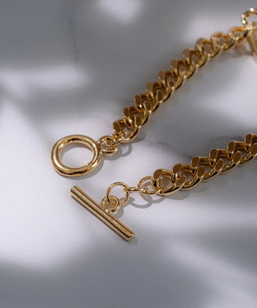 improves（インプローブス）の「プレート ターラントチェーン ブレスレット（ブレスレット・メンズ・シルバー/ゴールド/シルバー系・FREE）」の6枚目の写真