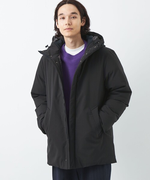 green label relaxing（グリーンレーベルリラクシング）の「TW タイプライター ダウン ジャケット -撥水-（ダウンジャケット/コート・メンズ・ダークブラウン/ブラック/グレー・S/M/L/XL）」の17枚目の写真