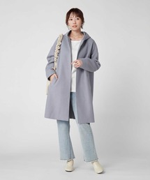 HONEYSUCKLE ROSE | 【HONEYSUCKLE ROSE】裏リブフードコート(その他アウター)