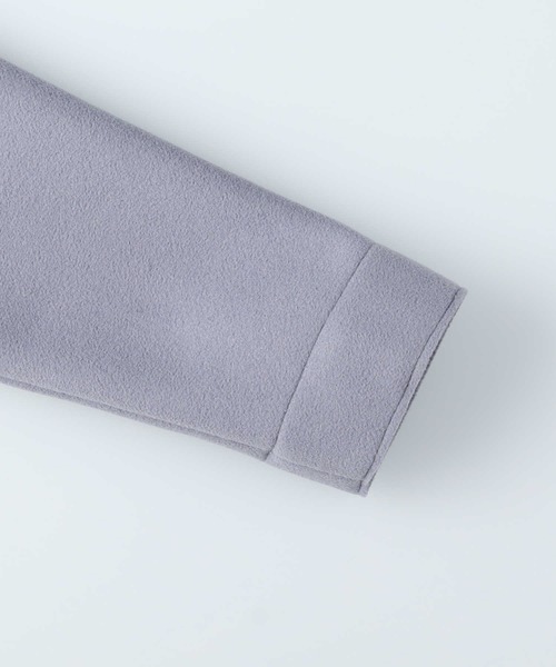 HONEYSUCKLE ROSE（ハニーサックルローズ）の「【HONEYSUCKLE ROSE】裏リブフードコート（その他アウター・レディース・グレー/ブルー・M/L）」の17枚目の写真