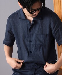 GUY ROVER | GUY ROVER × Brilla per il gusto / 別注 リネン オープンカラーシャツ(シャツ/ブラウス)