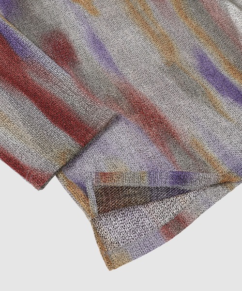 Urig(ウーリッヒ)の「TIE-DYE OVERSIZED PO LS(Tシャツ/カットソー・メンズ・パープル系その他/グリーン系その他・2)」の8枚目の写真