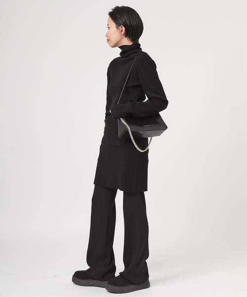 AP STUDIO（エーピーストゥディオ）の「Rib Skirt Pants（その他パンツ