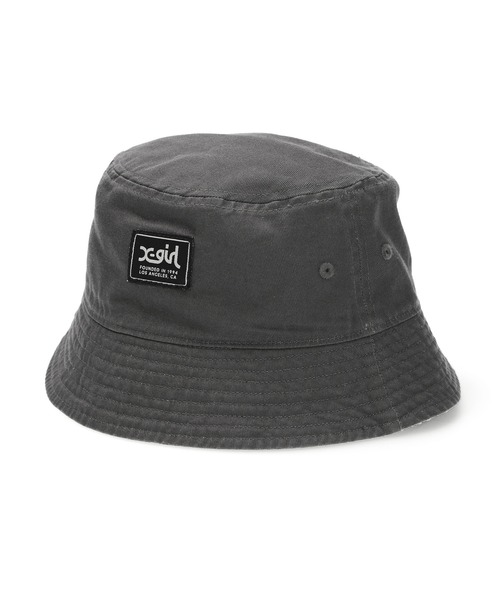 X-girl(エックスガール)の「REVERSIBLE BUCKET HAT(ハット・レディース・ブラック/ベージュ/ネイビー・ONE SIZE)」の6枚目の写真