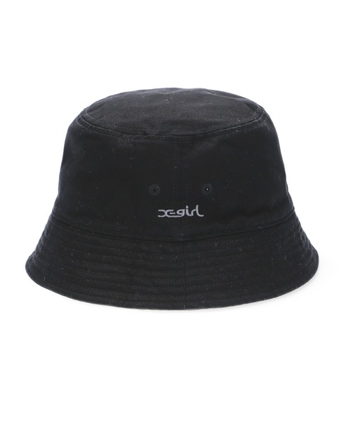 X-girl(エックスガール)の「REVERSIBLE BUCKET HAT(ハット・レディース・ブラック/ベージュ/ネイビー・ONE SIZE)」の10枚目の写真