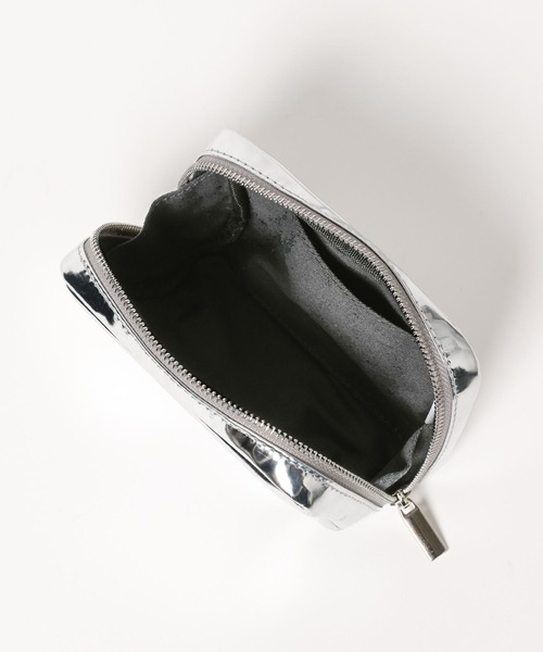 LEPSIM（レプシィム）の「【OSAMU GOODS×LEPSIM】ポーチ　988864（ポーチ・レディース・シルバー/ゴールド・ONE SIZE）」の8枚目の写真