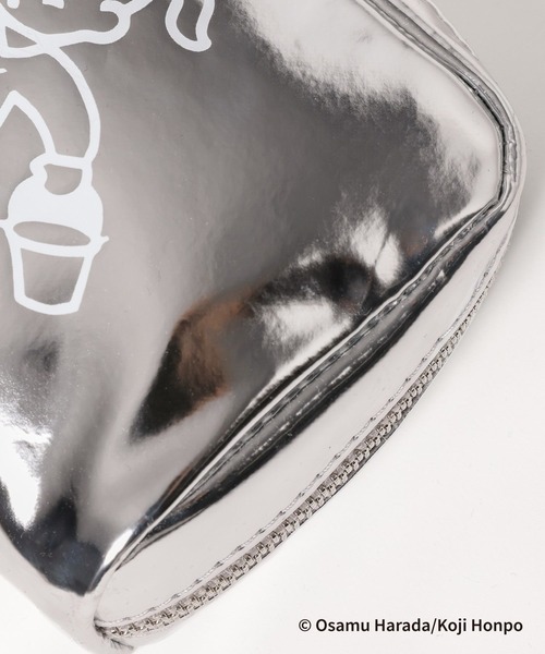 LEPSIM（レプシィム）の「【OSAMU GOODS×LEPSIM】ポーチ　988864（ポーチ・レディース・シルバー/ゴールド・ONE SIZE）」の11枚目の写真