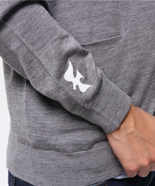 BEAMS LIGHTS Men's（ビームスライツ メンズ）の「BEAMS LIGHTS with MIC*ITAYA / 別注 刺繍カーディガン（カーディガン/ボレロ・メンズ・ネイビー/グレー・LARGE/SMALL/X-LARGE/MEDIUM）」の17枚目の写真