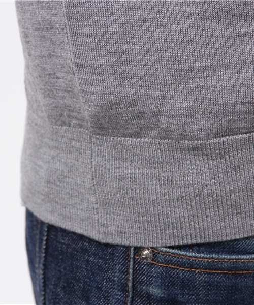 BEAMS LIGHTS Men's（ビームスライツ メンズ）の「BEAMS LIGHTS with MIC*ITAYA / 別注 刺繍カーディガン（カーディガン/ボレロ・メンズ・ネイビー/グレー・LARGE/SMALL/X-LARGE/MEDIUM）」の8枚目の写真