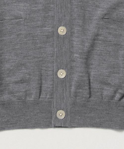 BEAMS LIGHTS Men's（ビームスライツ メンズ）の「BEAMS LIGHTS with MIC*ITAYA / 別注 刺繍カーディガン（カーディガン/ボレロ・メンズ・ネイビー/グレー・LARGE/SMALL/X-LARGE/MEDIUM）」の6枚目の写真