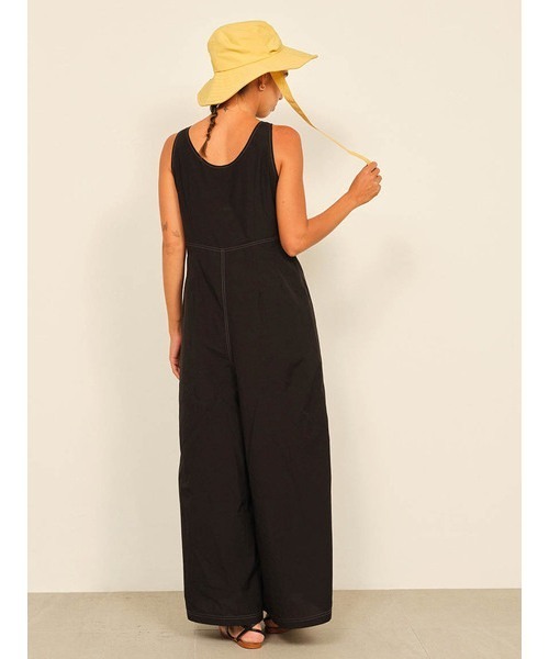 【セール】エアリーナイロンオールインワン（つなぎ/オールインワン）｜null.（ヌル）