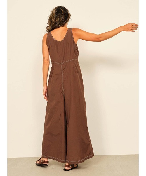 【セール】エアリーナイロンオールインワン（つなぎ/オールインワン）｜null.（ヌル）