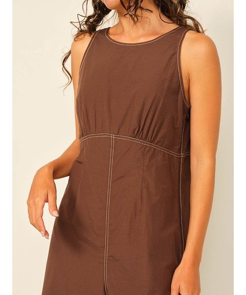 【セール】エアリーナイロンオールインワン（つなぎ/オールインワン）｜null.（ヌル）