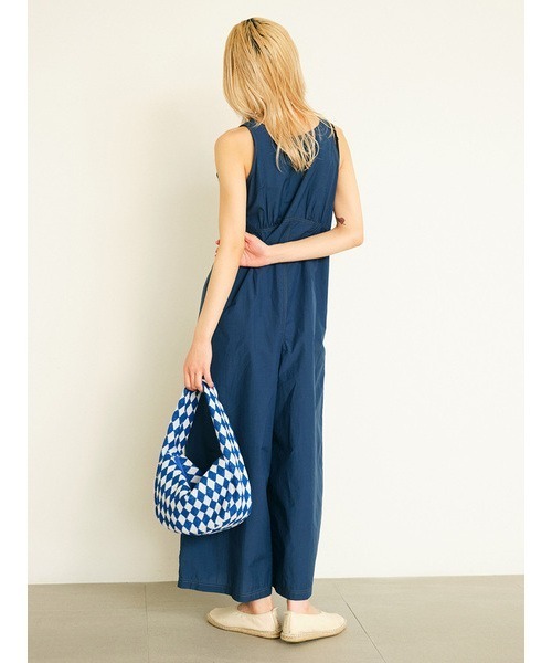 【セール】エアリーナイロンオールインワン（つなぎ/オールインワン）｜null.（ヌル）