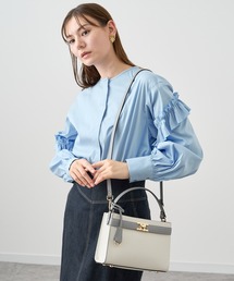 ANAYI | コンビカラーハンドバッグ(ハンドバッグ)