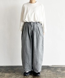 HARVESTY | HARVESTY / ハーベスティ BLACK DENIM CIRCUS PANTS ブラックデニムサーカスパンツ(デニムパンツ)