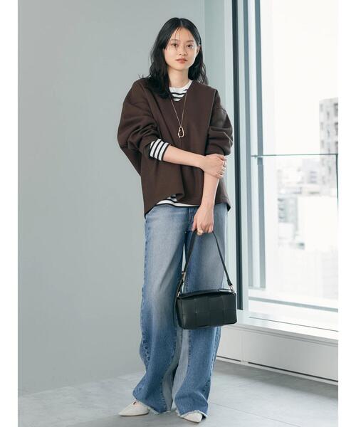 AMERICAN HOLIC(アメリカンホリック)の「Daily! 抗菌防臭クルーネックカットプルオーバー(Tシャツ/カットソー・レディース・ピンク系その他/ブルー系その他/オフホワイト/ブラック系その他4・M/S/L)」の14枚目の写真