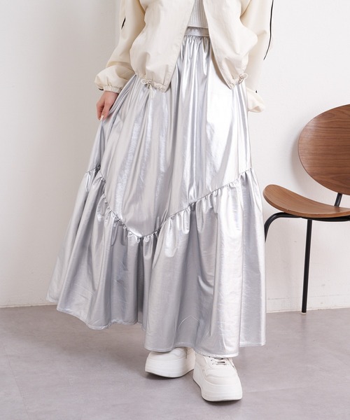 ⭐️トッカ⭐️フォーチュン スカート⭐️全色⭐️レア osharewalker スカート レディース ボトムス ロングスカート 異素材