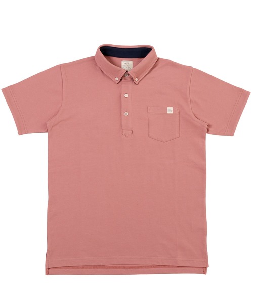 KRIFF MAYER（クリフメイヤー）の「ボタンダウンポケットポロ（ポロシャツ・メンズ・ミント/ブルー/ブラック/グレー/オフホワイト/ピンク/ネイビー/ダークグリーン/ターコイズブルー・SMALL/MEDIUM/LARGE/X-LARGE）」の9枚目の写真