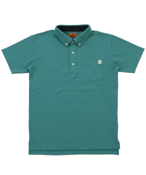 KRIFF MAYER（クリフメイヤー）の「ボタンダウンポケットポロ（ポロシャツ・メンズ・ミント/ブルー/ブラック/グレー/オフホワイト/ピンク/ネイビー/ダークグリーン/ターコイズブルー・SMALL/MEDIUM/LARGE/X-LARGE）」の7枚目の写真