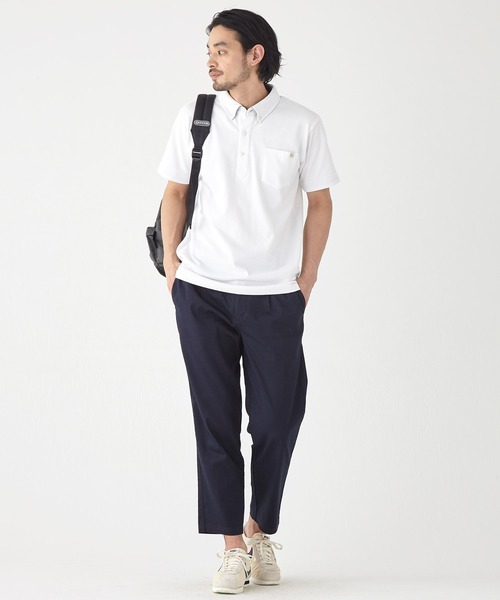 KRIFF MAYER（クリフメイヤー）の「ボタンダウンポケットポロ（ポロシャツ・メンズ・ミント/ブルー/ブラック/グレー/オフホワイト/ピンク/ネイビー/ダークグリーン/ターコイズブルー・SMALL/MEDIUM/LARGE/X-LARGE）」の11枚目の写真