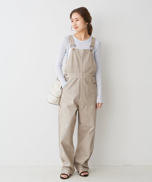 Spick & Span(スピックアンドスパン)の「シアーリブロンT(Tシャツ/カットソー・レディース・チャコールグレー/ホワイト/ベージュ/スカイブルー・FREE)」の17枚目の写真