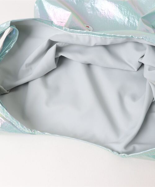 ACCOMMODE（アコモデ）の「パワーパフ ガールズ　オーロラマルシェバッグ（エコバッグ/サブバッグ・レディース・ライトブルー/ホワイト/ピンク・FREE）」の22枚目の写真