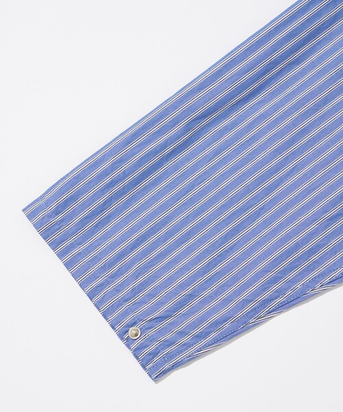 HINSON（ヒンソン）の「HINSON/ヒンソン フルジップカーデシャツ/ブロード/シャツ カーディガン（シャツ/ブラウス・メンズ・ホワイト/ブラック/オフホワイト/サックスブルー/その他13・MEDIUM/LARGE）」の9枚目の写真