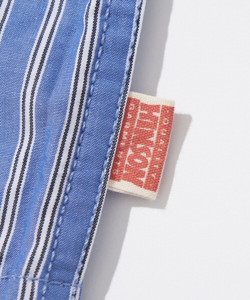 HINSON（ヒンソン）の「HINSON/ヒンソン フルジップカーデシャツ/ブロード/シャツ カーディガン（シャツ/ブラウス・メンズ・ホワイト/ブラック/オフホワイト/サックスブルー/その他13・MEDIUM/LARGE）」の6枚目の写真