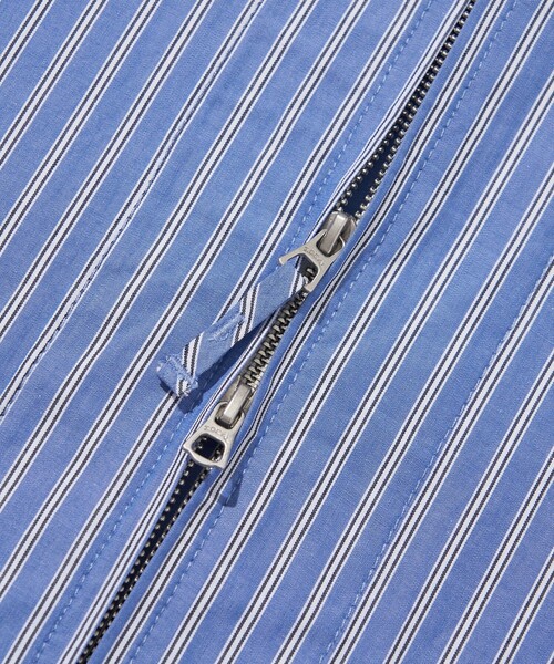 HINSON（ヒンソン）の「HINSON/ヒンソン フルジップカーデシャツ/ブロード/シャツ カーディガン（シャツ/ブラウス・メンズ・ホワイト/ブラック/オフホワイト/サックスブルー/その他13・MEDIUM/LARGE）」の16枚目の写真