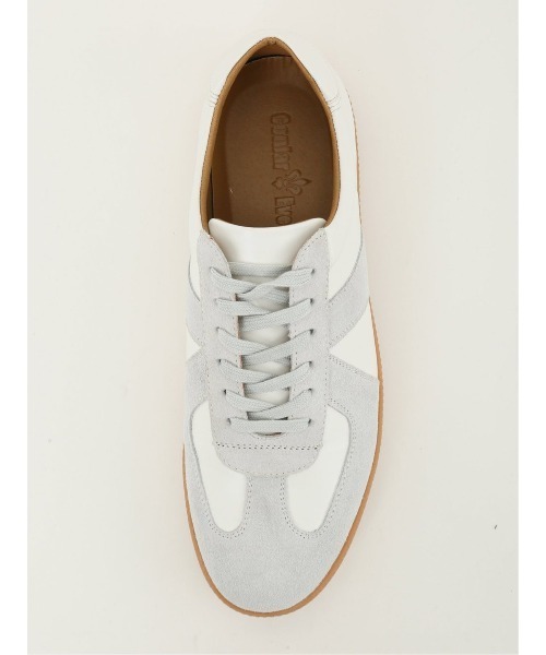 m.f.editorial（エムエフエディトリアル）の「m.f.エディトリアル メンズ スエード切替 スニーカー（スニーカー・メンズ・ブラック/ホワイト・MEDIUM/LARGE）」の17枚目の写真