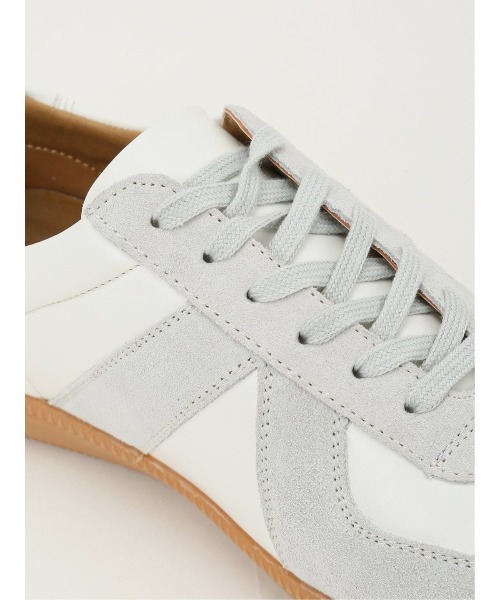 m.f.editorial（エムエフエディトリアル）の「m.f.エディトリアル メンズ スエード切替 スニーカー（スニーカー・メンズ・ブラック/ホワイト・MEDIUM/LARGE）」の18枚目の写真