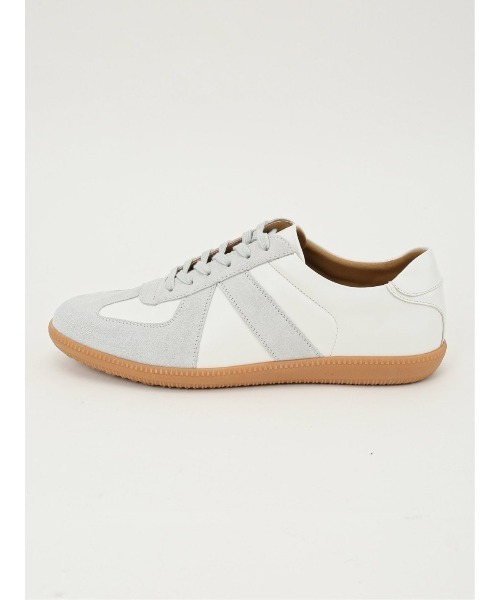 m.f.editorial（エムエフエディトリアル）の「m.f.エディトリアル メンズ スエード切替 スニーカー（スニーカー・メンズ・ブラック/ホワイト・MEDIUM/LARGE）」の21枚目の写真