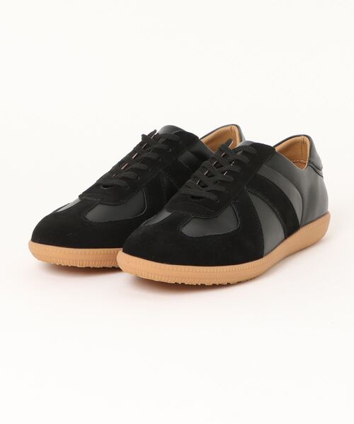 m.f.editorial（エムエフエディトリアル）の「m.f.エディトリアル メンズ スエード切替 スニーカー（スニーカー・メンズ・ブラック/ホワイト・MEDIUM/LARGE）」の7枚目の写真