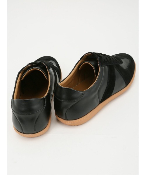 m.f.editorial（エムエフエディトリアル）の「m.f.エディトリアル メンズ スエード切替 スニーカー（スニーカー・メンズ・ブラック/ホワイト・MEDIUM/LARGE）」の8枚目の写真