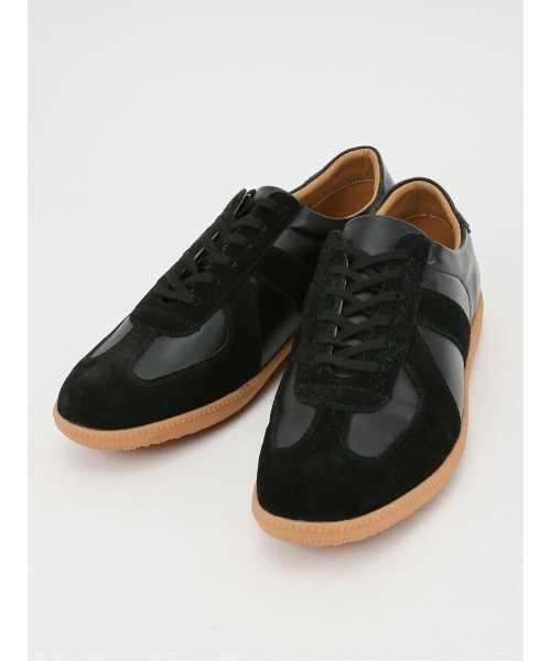 m.f.editorial（エムエフエディトリアル）の「m.f.エディトリアル メンズ スエード切替 スニーカー（スニーカー・メンズ・ブラック/ホワイト・MEDIUM/LARGE）」の15枚目の写真