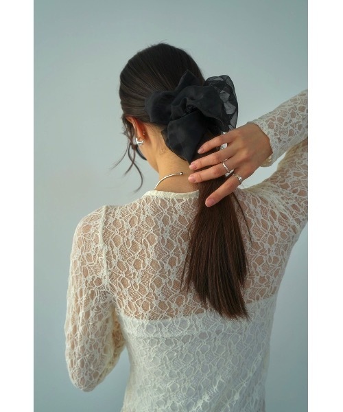 DRWCYS(ドロシーズ)の「レースシアーワンピ(ワンピース・レディース・ホワイト/ブラック・FREE)」の9枚目の写真