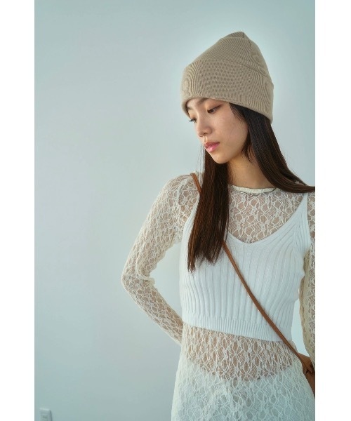 DRWCYS(ドロシーズ)の「レースシアーワンピ(ワンピース・レディース・ホワイト/ブラック・FREE)」の5枚目の写真