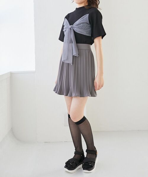 MAJESTIC LEGON（マジェスティックレゴン）の「クロスボリュームスポサン（サンダル・レディース・ベージュ/ブラック/オフホワイト・MEDIUM/LARGE）」の22枚目の写真