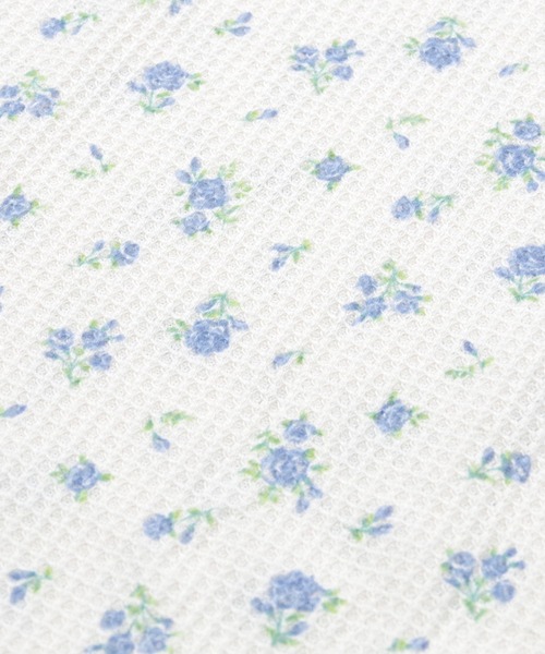 JEMORGAN(ジェーイーモーガン)の「【JEMORGAN / ジェーイーモーガン】ワッフル花柄 タンクトップ(パック入り)(タンクトップ・レディース・ピンク系/ブルー系・F)」の5枚目の写真