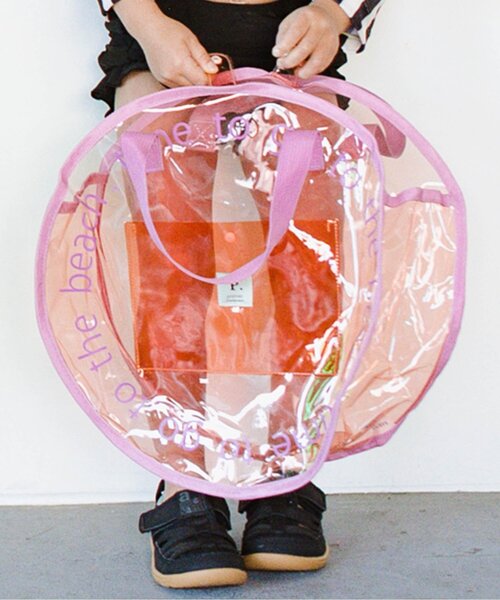 p.premier（ピードットプルミエ）の「サークルプールバッグ（スイムグッズ・キッズ・ブラック/イエロー/グリーン/ピンク・FREE）」の4枚目の写真