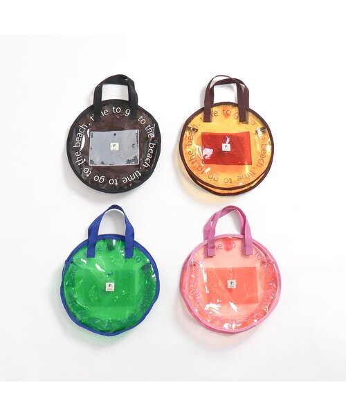 p.premier（ピードットプルミエ）の「サークルプールバッグ（スイムグッズ・キッズ・ブラック/イエロー/グリーン/ピンク・FREE）」の5枚目の写真