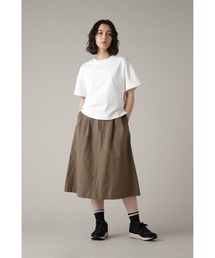 MARGARET HOWELL　Aラインスカート 膝丈　ウール　シルク　Ⅲ MARGARET HOWELL Aラインスカート 膝丈 ウール シルク Ⅲ 楽天