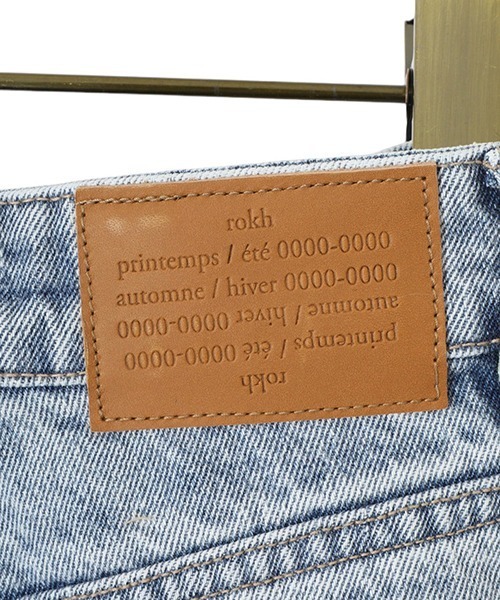 rokh（ロク）の「Rokh / ロク：KNEE CUTOUT DENIM PANTS：R1CA86[ANN]（デニムパンツ・レディース・ブルー・36）」の5枚目の写真