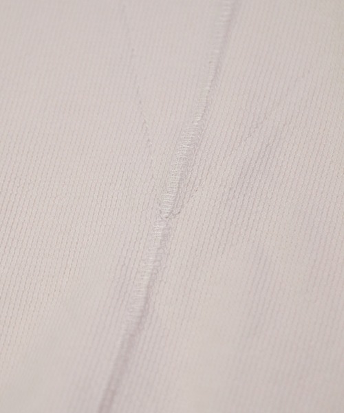 OWLEYE by domingo（アウルアイ バイドミンゴ）の「[ OWLEYE by domingo / アウルアイ ] 竹節編みコットン Vネックワンピース（ワンピース・レディース・チャコールグレー/アイボリー・FREE）」の15枚目の写真