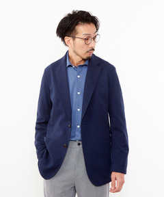 セール】LARDINI ダイヤジャガードジャケット（テーラードジャケット