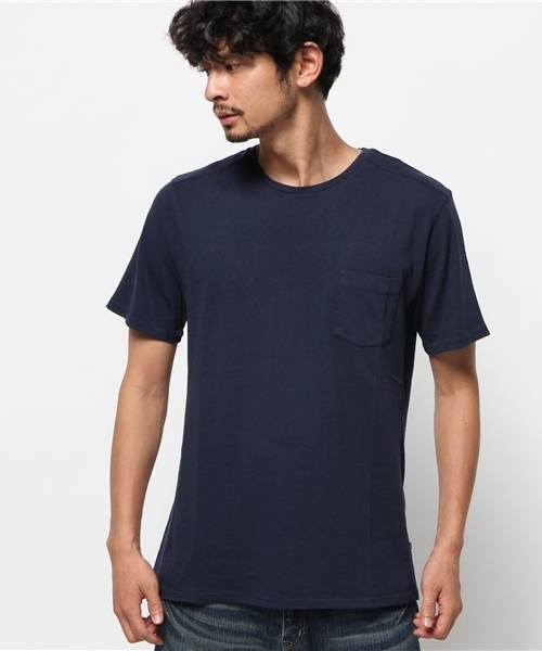 CIAOPANIC TYPY（チャオパニックティピー）の「【oblekt】オブレクトオーガニッククルーネック（Tシャツ/カットソー・メンズ・ホワイト/ネイビー/ブラック/オリーブ・MEDIUM/LARGE）」の8枚目の写真